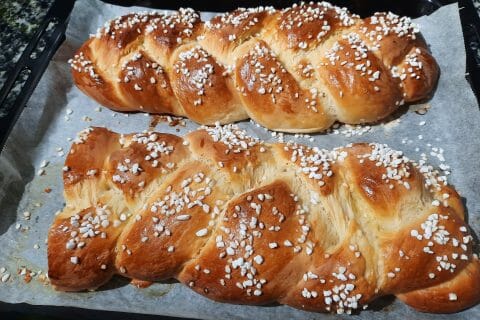 Cliquez pour zoomer ! Brioche tressée à la mie filante Thermomix par Yasmine1985
