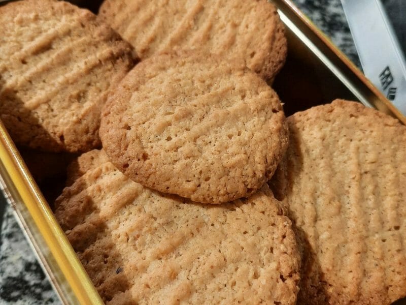 Cliquez pour zoomer ! Biscuits aux flocons d’avoine et amandes Thermomix par Yasmine1985