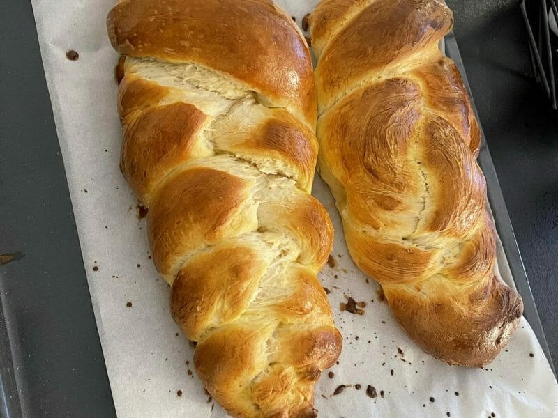 Cliquez pour zoomer ! Brioche tressée à la mie filante Thermomix par thomas_185