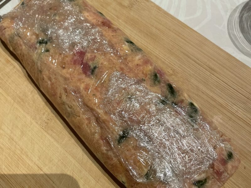 Cliquez pour zoomer ! Galantine de poulet aux pistaches Thermomix par coralie