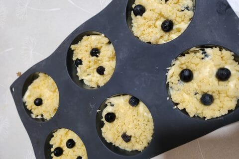 Cliquez pour zoomer ! Muffins aux myrtilles Thermomix par coralie