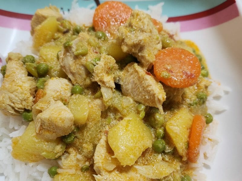 Cliquez pour zoomer ! Poulet Thaï au curry Thermomix par coralie