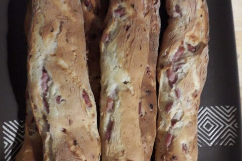 Cliquez pour zoomer ! Ficelles aux lardons Thermomix par nadia_26800