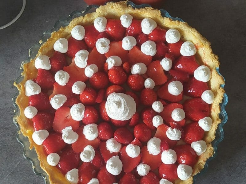 Cliquez pour zoomer ! Tarte aux fraises Thermomix par angel49122