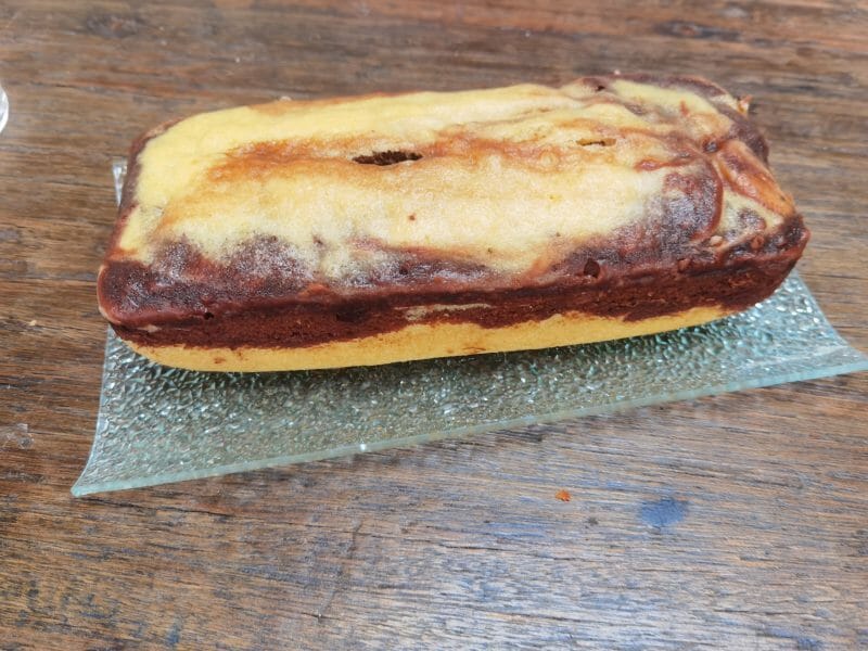 Cliquez pour zoomer ! Marbré au chocolat Thermomix par chloefontaine84