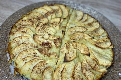 Cliquez pour zoomer ! Tarte aux pommes sans pâte Thermomix par maevaa92