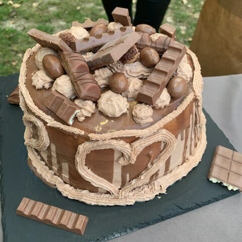 Cliquez pour zoomer ! Layer cake Kinder Bueno Thermomix par kara1510