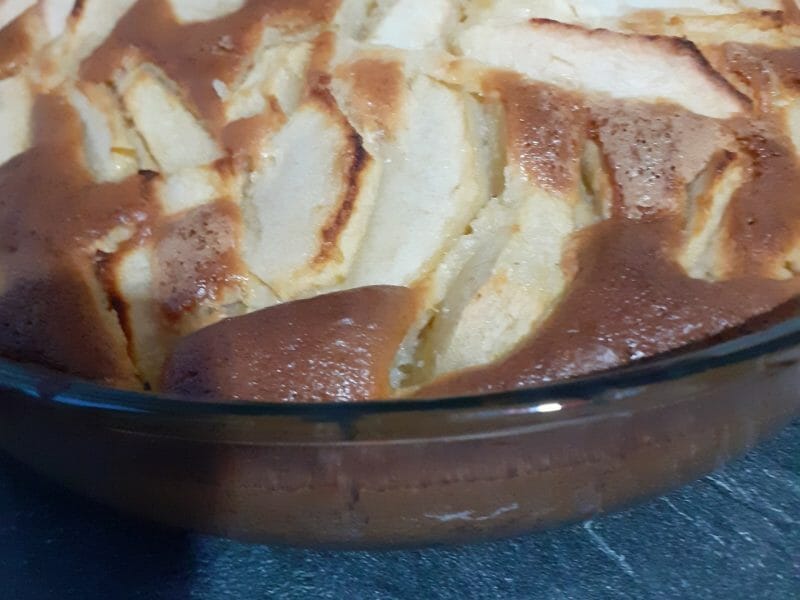 Cliquez pour zoomer ! Gâteau aux pommes et mascarpone Thermomix par barbara13010
