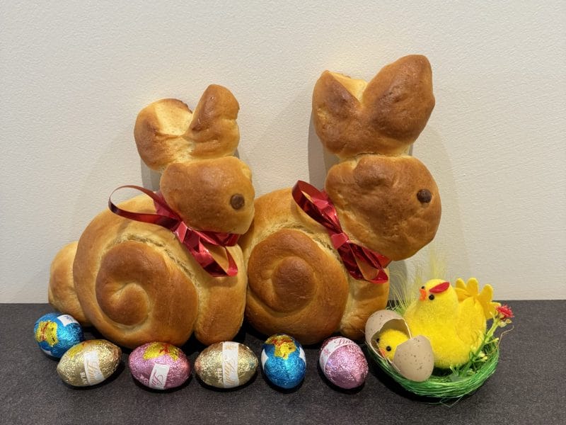 Cliquez pour zoomer ! Brioches lapin de Pâques Thermomix par Laureen54