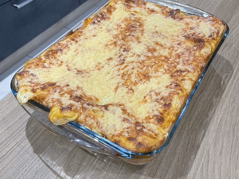Cliquez pour zoomer ! Lasagnes au poulet et tomates séchées Thermomix par Laureen54