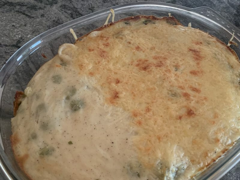 Cliquez pour zoomer ! Gratin de ravioles aux courgettes Thermomix par Laureen54