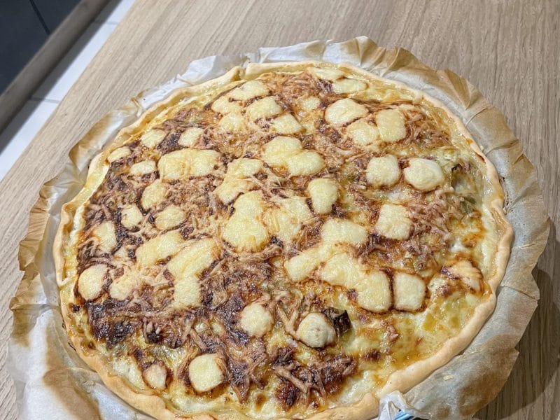 Cliquez pour zoomer ! Tarte aux poireaux Thermomix par Laureen54