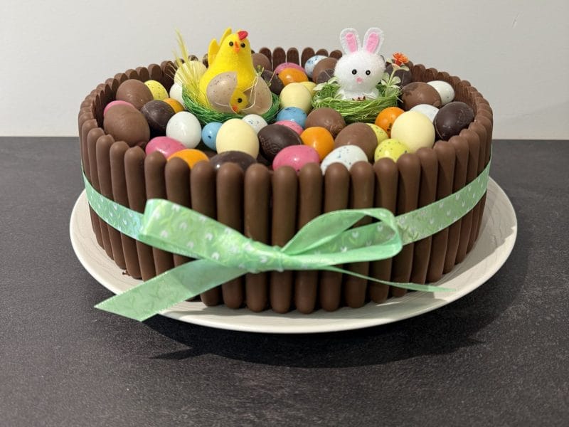 Cliquez pour zoomer ! Gâteau lapin de Pâques Thermomix par Laureen54