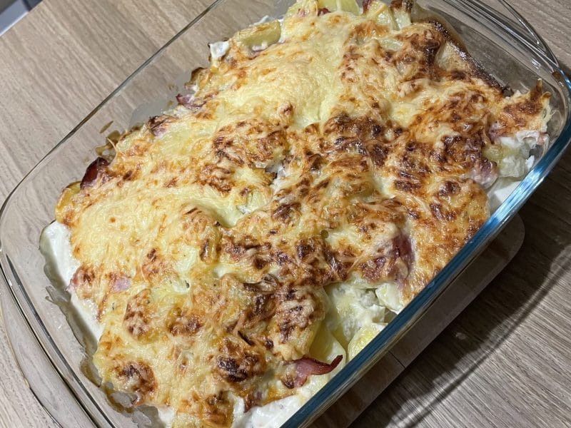 Cliquez pour zoomer ! Gratin de pommes de terre au Boursin Thermomix par Laureen54