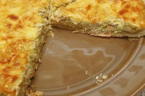 Cliquez pour zoomer ! Tarte aux poireaux Thermomix par madiha_2