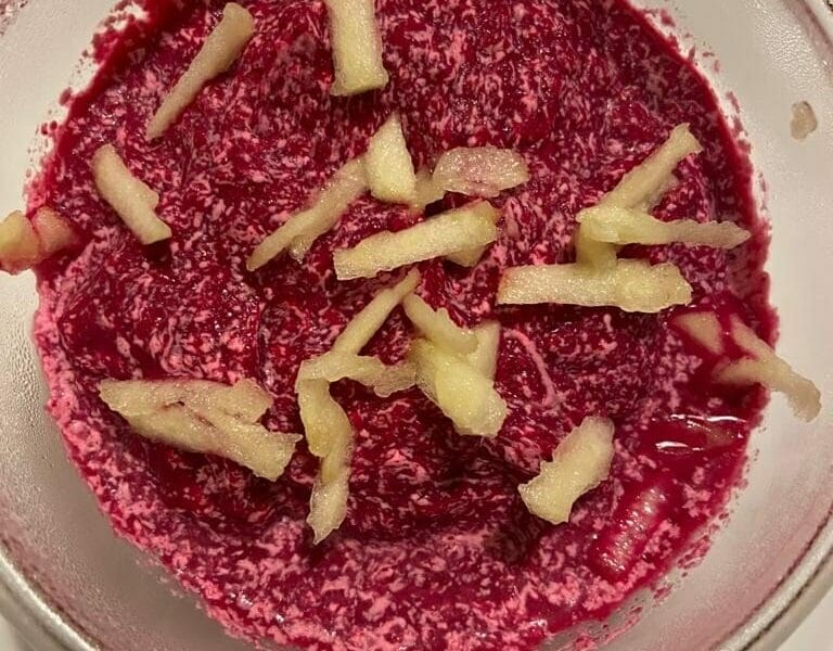 Cliquez pour zoomer ! Gaspacho de betterave et pomme Thermomix par nina699