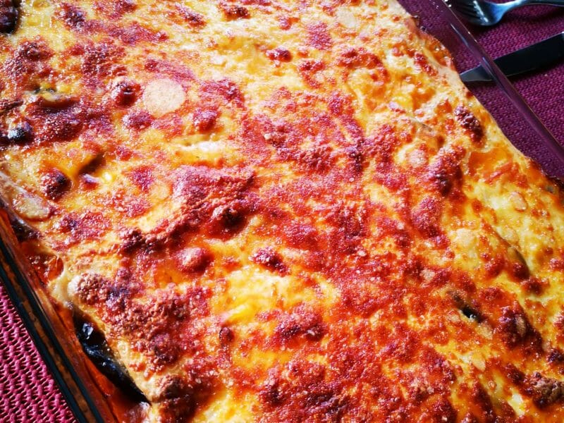 Cliquez pour zoomer ! Moussaka de lentilles corail Thermomix par Catherine68000