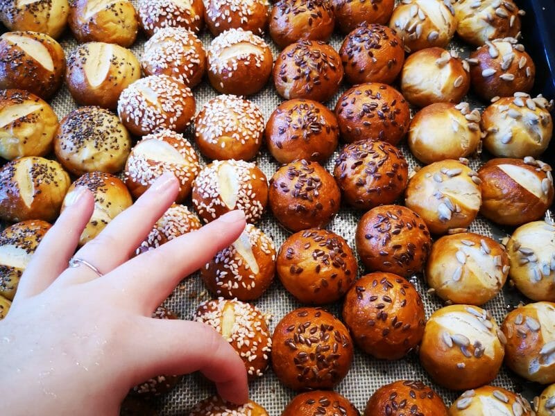 Cliquez pour zoomer ! Mauricette – Petits pains alsaciens Thermomix par Catherine68000