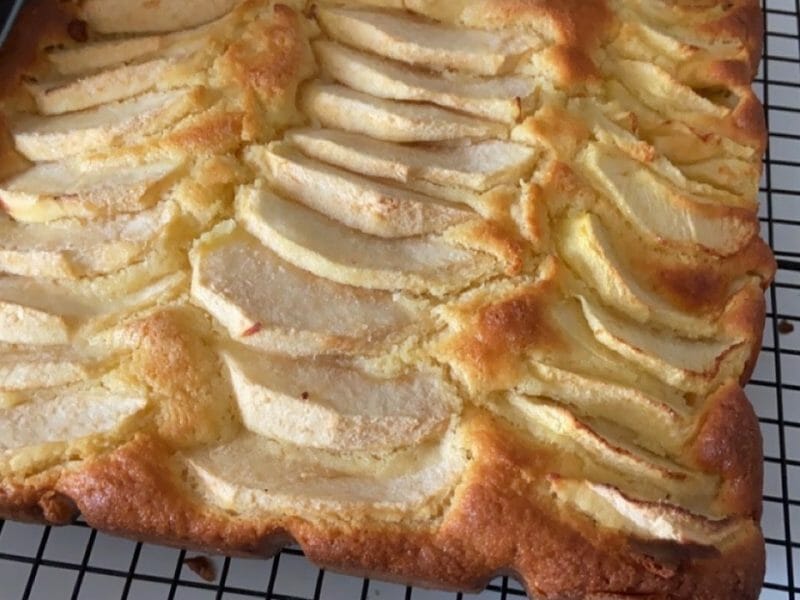 Cliquez pour zoomer ! Gâteau aux pommes et mascarpone Thermomix par kimi_2