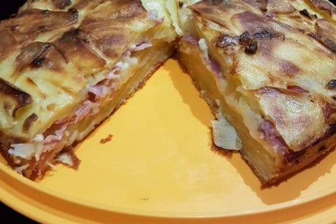 Cliquez pour zoomer ! Gâteau invisible raclette Thermomix par mariepaule88