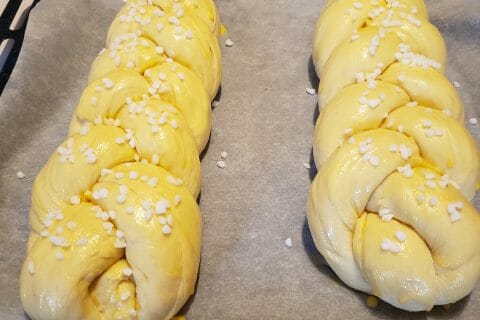 Cliquez pour zoomer ! Brioche tressée à la mie filante Thermomix par isabelle_556