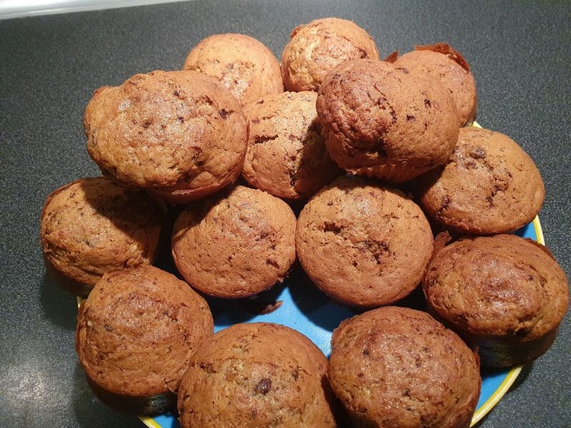 Cliquez pour zoomer ! Muffins aux pépites de chocolat Thermomix par Lnmiss