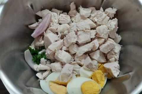 Cliquez pour zoomer ! Rillettes de poulet aux cornichons Thermomix par macze