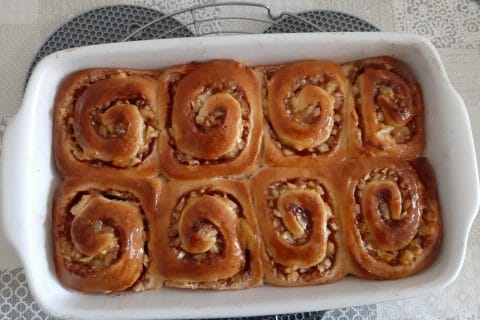 Cliquez pour zoomer ! Roulés aux pommes et à la cannelle Thermomix par macze