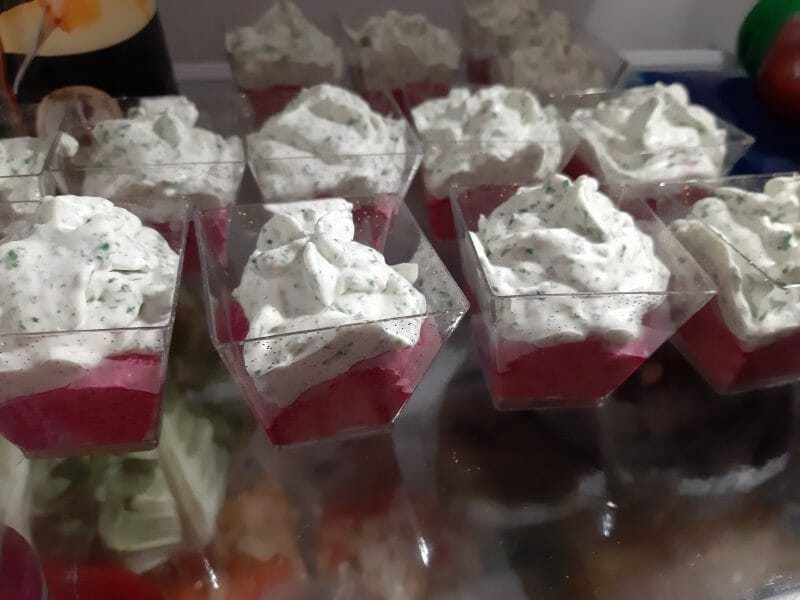 Cliquez pour zoomer ! Verrines de betterave Thermomix par macze