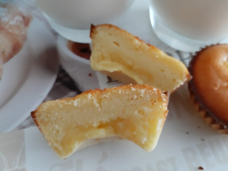 Cliquez pour zoomer ! Fondants au citron, coeur de lemon curd Thermomix par macze