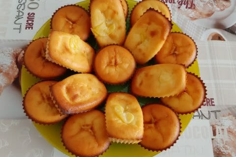 Cliquez pour zoomer ! Fondants au citron, coeur de lemon curd Thermomix par macze