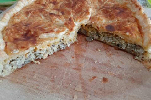 Cliquez pour zoomer ! Tourte au poulet et aux champignons Thermomix par macze