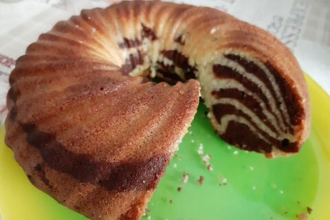 Cliquez pour zoomer ! Gâteau zébré Thermomix par macze
