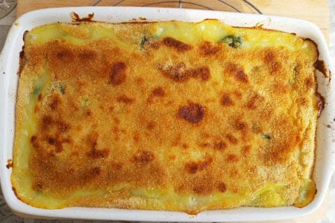 Cliquez pour zoomer ! Parmentier de saumon aux épinards Thermomix par macze
