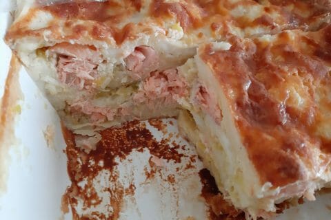 Cliquez pour zoomer ! Lasagnes au saumon et poireaux Thermomix par macze