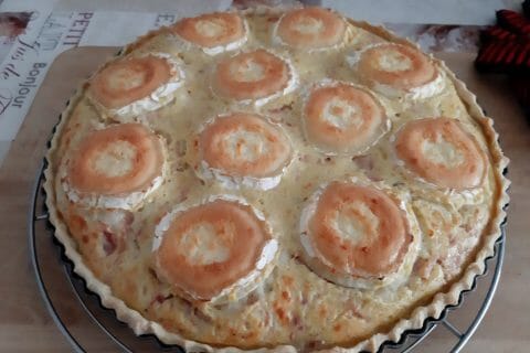 Cliquez pour zoomer ! Tarte courgette, jambon & chèvre Thermomix par macze