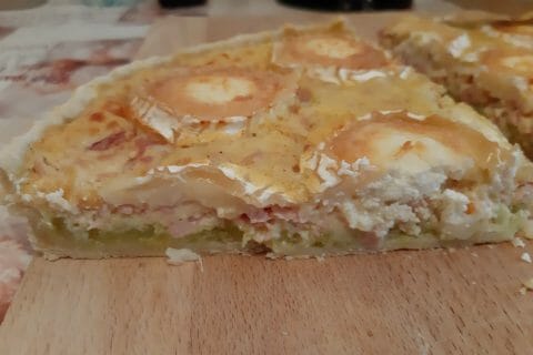 Cliquez pour zoomer ! Tarte courgette, jambon & chèvre Thermomix par macze