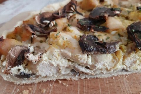 Cliquez pour zoomer ! Tarte au poulet et champignons Thermomix par macze