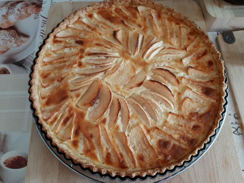 Cliquez pour zoomer ! Tarte aux pommes alsacienne Thermomix par macze