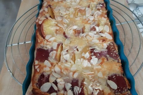 Cliquez pour zoomer ! Clafoutis aux pêches Thermomix par macze