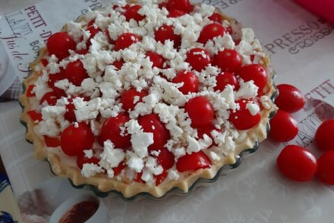 Cliquez pour zoomer ! Quiche poulet et tomates cerises Thermomix par macze