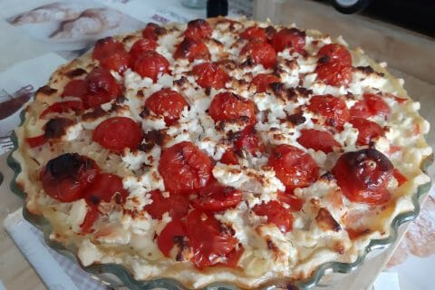 Cliquez pour zoomer ! Quiche poulet et tomates cerises Thermomix par macze