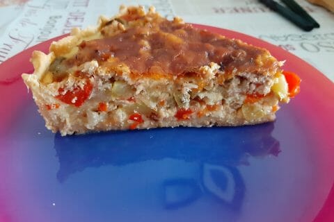 Cliquez pour zoomer ! Quiche provençale Thermomix par macze