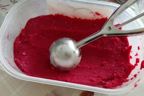 Cliquez pour zoomer ! Crème glacée coco framboise Thermomix par macze