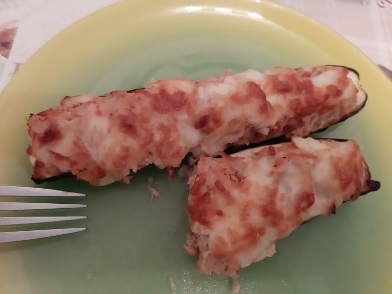 Cliquez pour zoomer ! Courgettes farcies au thon Thermomix par macze