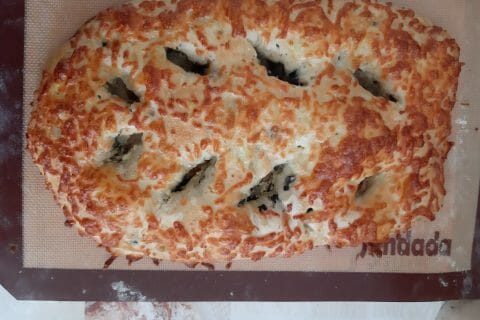 Cliquez pour zoomer ! Fougasse olives et lardons Thermomix par macze