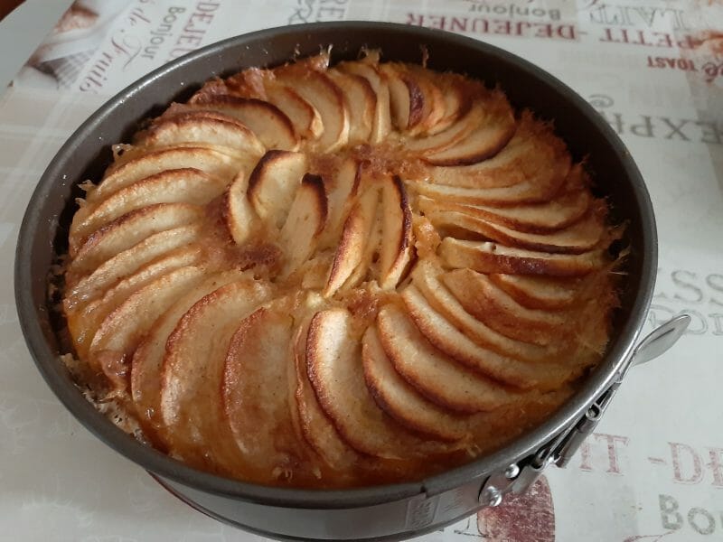 Cliquez pour zoomer ! Gâteau aux pommes et mascarpone Thermomix par macze
