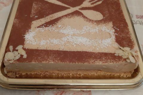 Cliquez pour zoomer ! Bûche citron et framboises Thermomix par macze