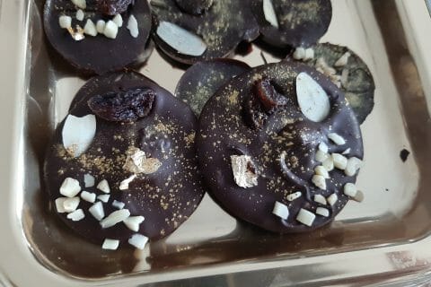 Cliquez pour zoomer ! Mendiants au chocolat Thermomix par macze