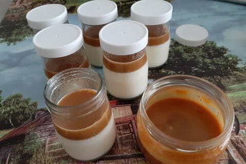 Cliquez pour zoomer ! Panna cotta caramel beurre salé Thermomix par macze